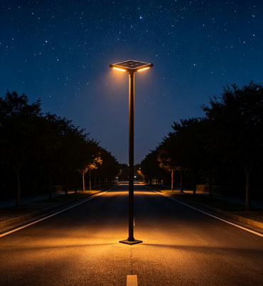 Integrated Solar Street Light