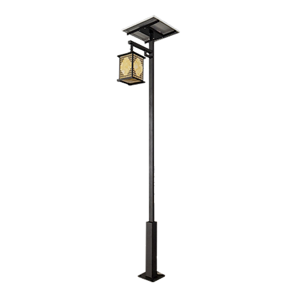 Photoelectric complementary Chinese courtyard lamp